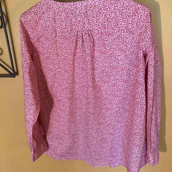Lands End floral blouse - Picture 5 of 6